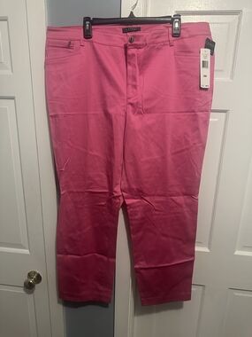 Ralph Lauren Hot Pink Women's Crop Pants NWT